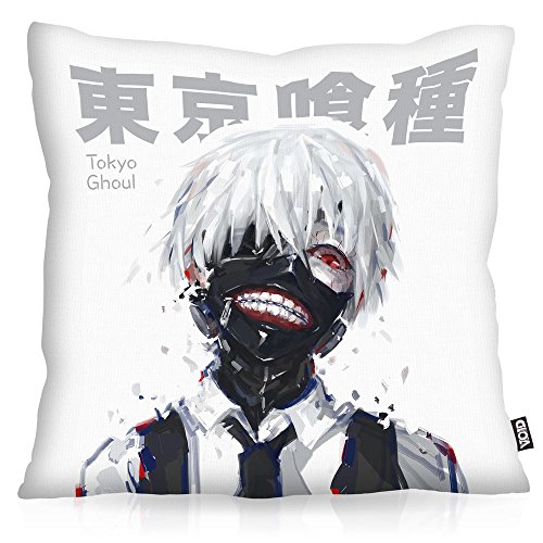 VOID Ghoul Kaneki Zierkissenhülle 60x60 cm