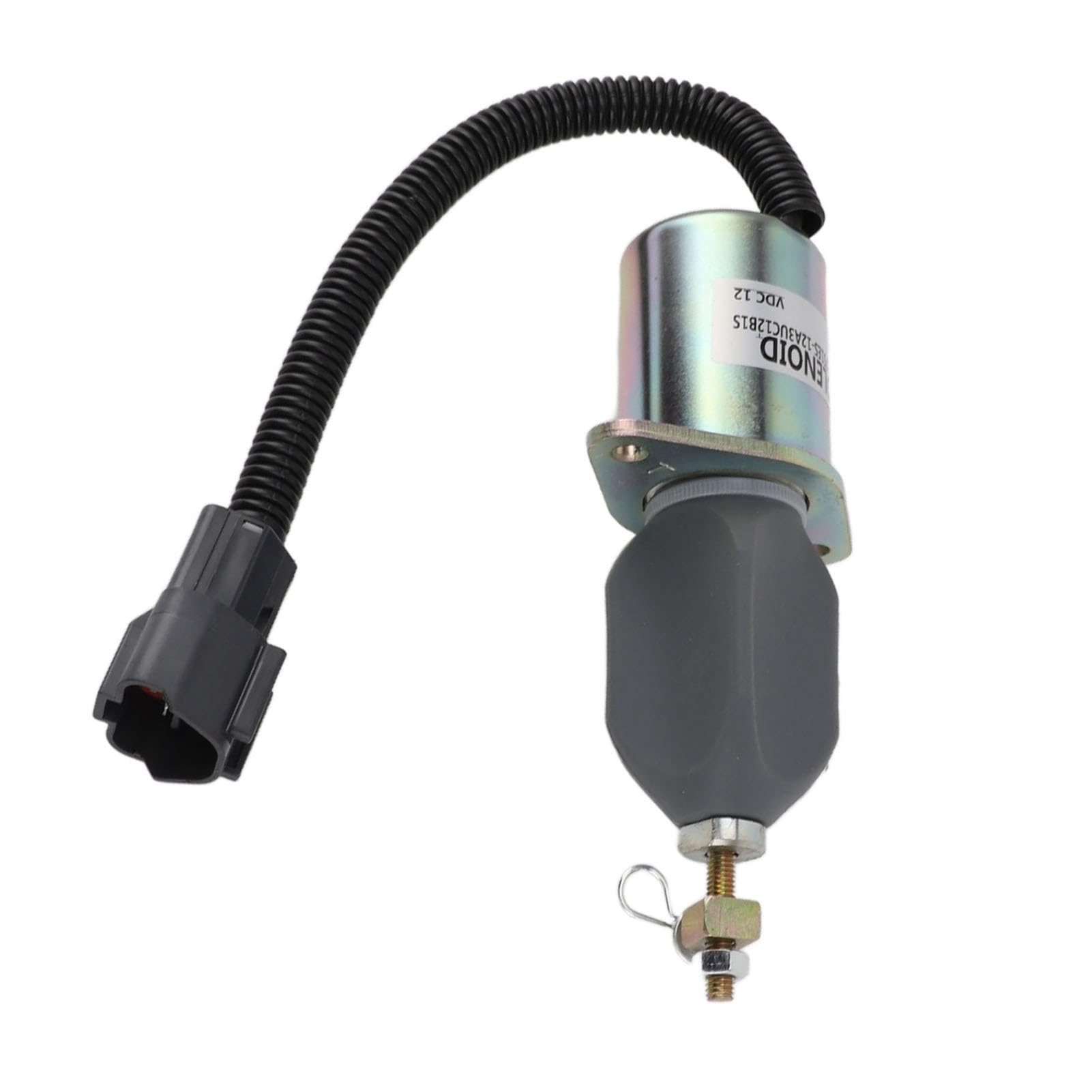 Solénoïde D'arrêt de Carburant 12 V 1751ES 12A3UC12B1S pour Générateurs, Automatisation Industrielle, Machines d'emballage avec Contrôle Précis