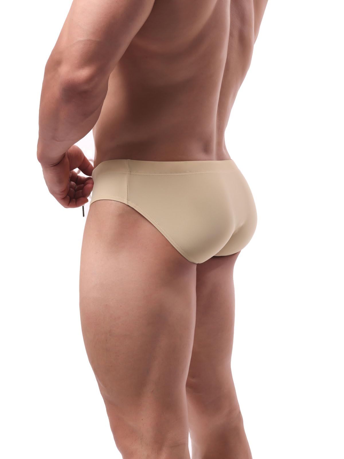 Summer Code Herren Badehose Slip atmungsaktiv und schnelltrocknend Schwimmhose Swim Briefs for Men