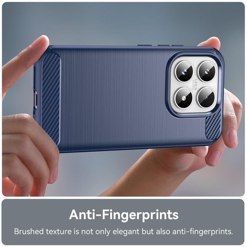 Image of Basic Case for Xiaomi 17 (Carbon Fibre Blue)