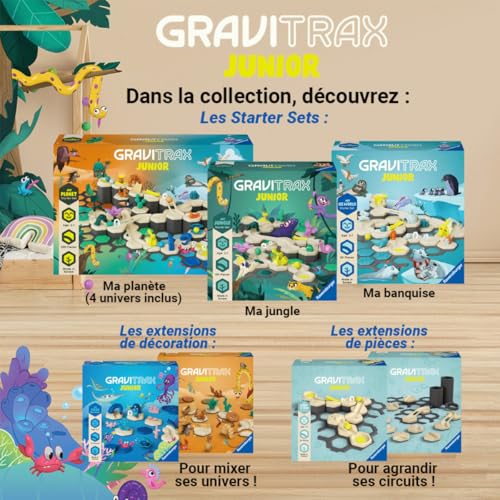 Ravensburger - GraviTrax - Élément Adapter Set - Circuit de Billes - Jeu de Construction créatif - Parcours de Billes à Construire - Dès 8 Ans - Version française - 27532