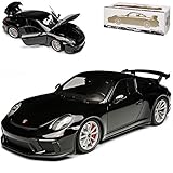 Aus Metall mit Plastikteilen, öffnenden Türen, Motorhaube, Heckklappe, drehbaren und lenkbaren Rädern.