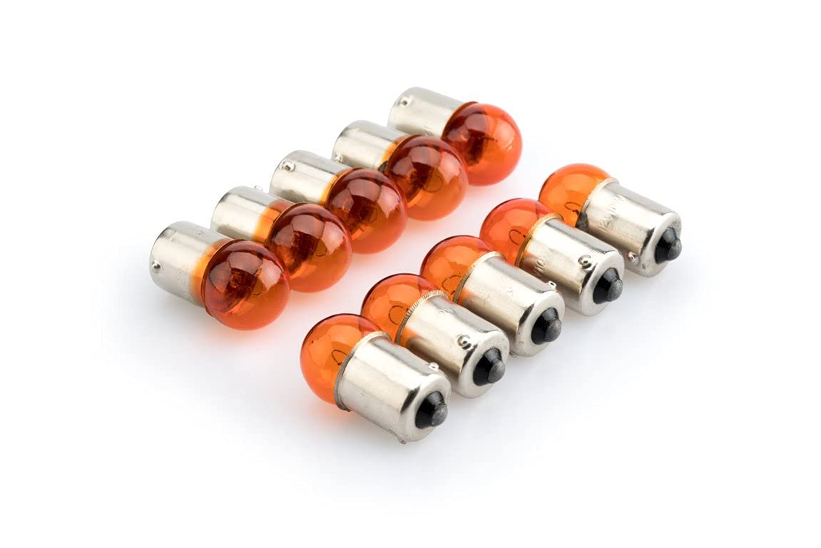 Puig Box of 10 Bulb intermitentesracing 12 V/10 W Aranj Orange