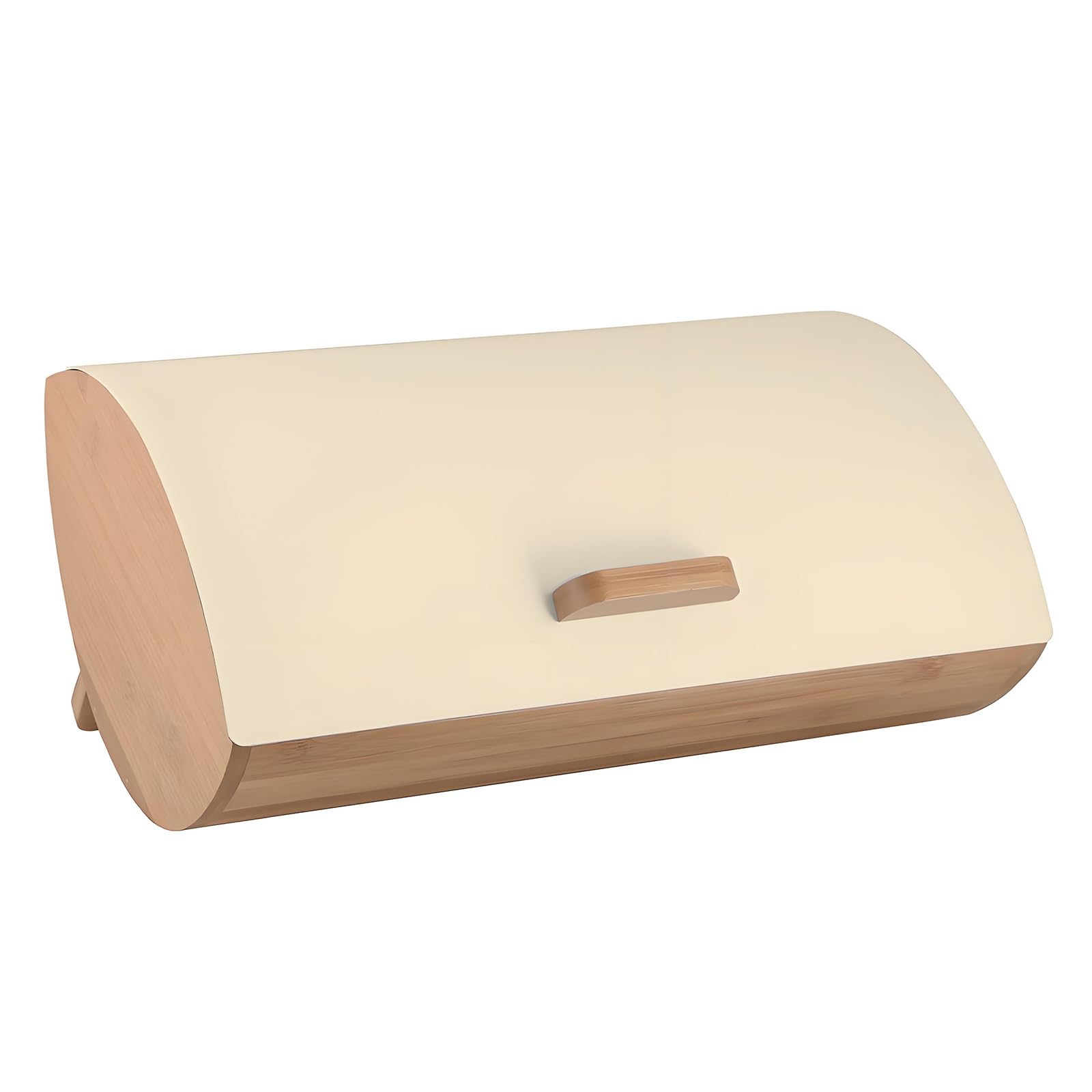 yanzunlrn Multi Purpose Kitchen Loaf Container with Ventilated Wood Look and Sturdy Top Homemade Bread Container