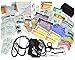 Lightning X First Responder EMT/EMS Backpack Stocked First Aid Supplies Kit B (Navy Blue)