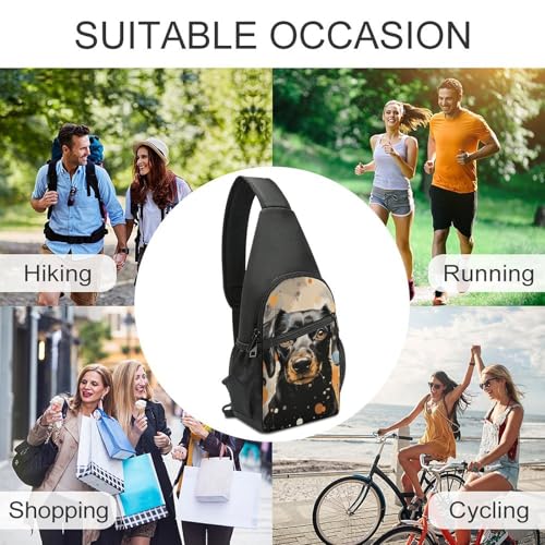 Bolso tipo bandolera liviano para senderismo y viaje miniatura 6