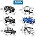 Hautton Diecast Police Cars Toy Vehicles, 6 Pack Alloy Metal Toys Model Cars Playset Police Patrol SWAT Truck Toy Cars for Kids Boys Toddlers