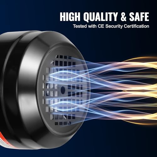 VEVOR Elektromotor 0,55 kW eenfasige luchtcompressormotor, 1400 tpm, AC 220-240 V, 4,5 A, frame 80, B3, 19 mm clavesas, CW/CCW-rotatie voor landbouwmachines en uitrusting - Afbeelding 6
