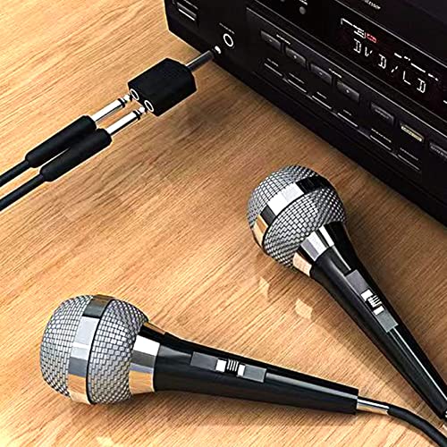 Divisor de audio 1/4 TS mono 2 piezas miniatura 4