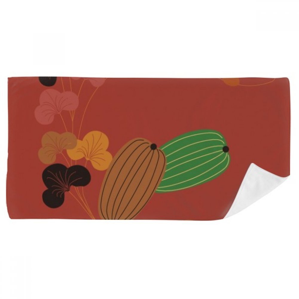 Gant de toilette serviette de bain douce 35x70cm pour peaux sensibles et délicates