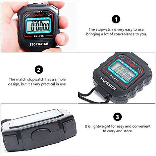BESPORTBLE Cronômetro Digital Esportes Cronômetro Digital Com Temporizador de Contagem Regressiva Te