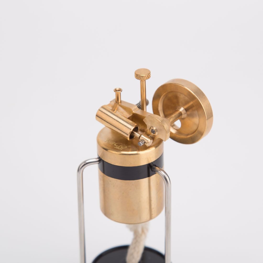 TechnixLabz Mini Steam Motor Modell, Retro Dreibeinige Oszillierende Einzylinder-Maschine, MINT-Bildungsgeschenk für Sammler