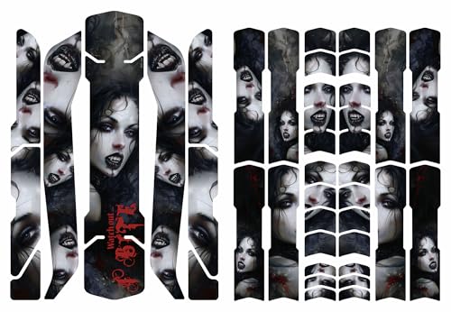 BIKE-label Fahrrad Aufkleber Vampire XXL Set für Rahmen E-Bike Roller Tuning Sticker X400147VA BIKE-label Fahrrad Aufkleber Vampire XXL Set für Rahmen E-Bike Roller Tuning Sticker X400147VA