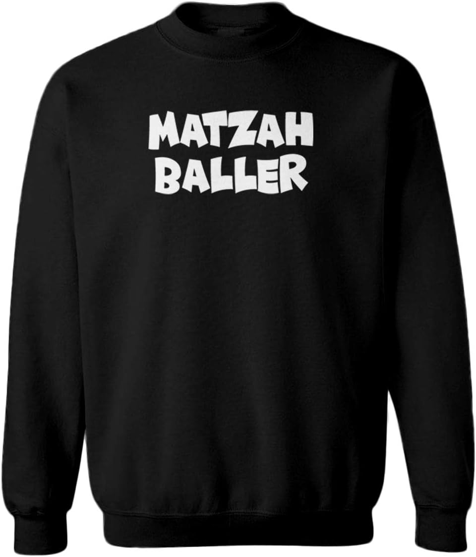 Tcombo Matzah Baller - Jewish Matzo Toddler Fleece Crewneck Sweater