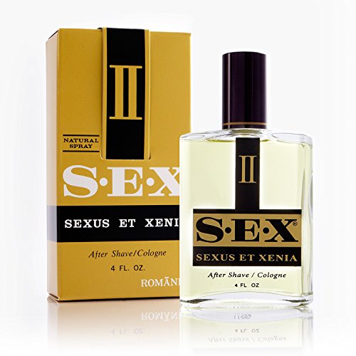 S.E.X. II Cologne Spray for Men 4 oz 118 ml - A Classic and Masculine Cologne