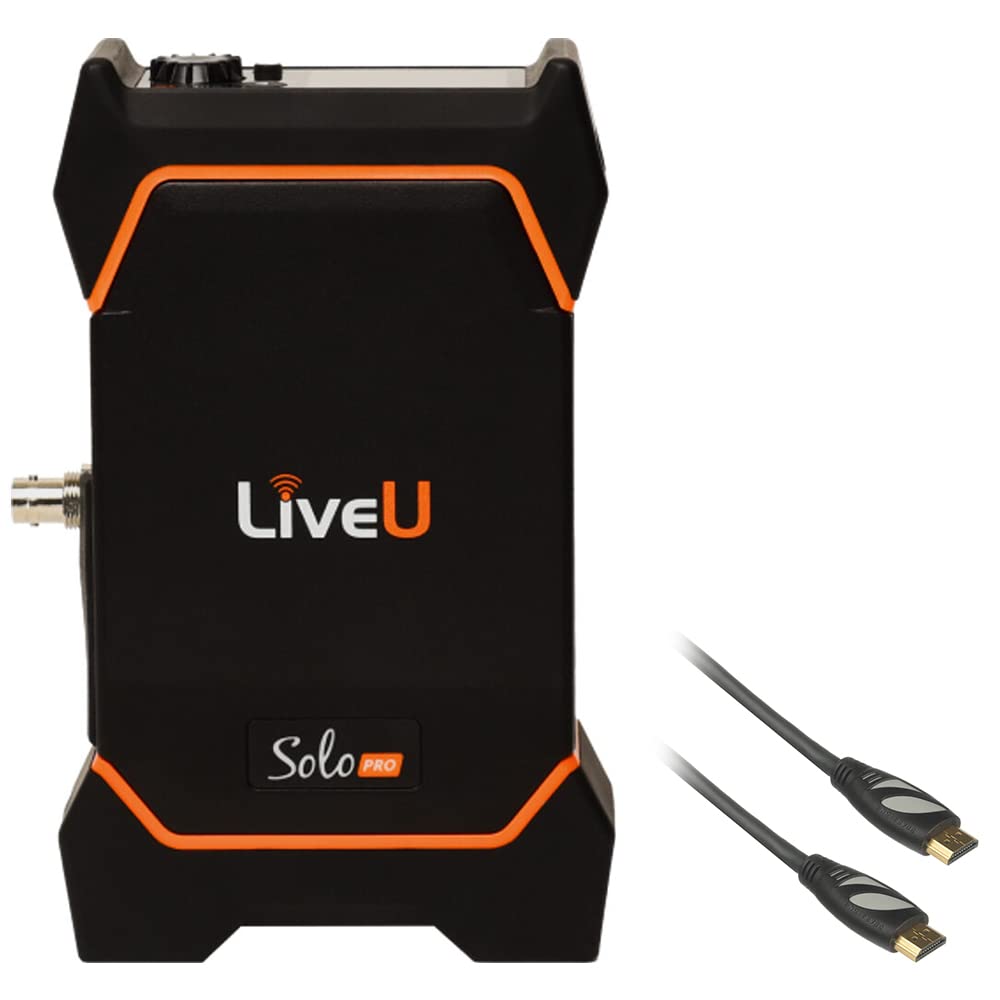 Amazon.com: LiveU Solo Pro SDI/HDMI 4K Video/Audio Encoder Bundle