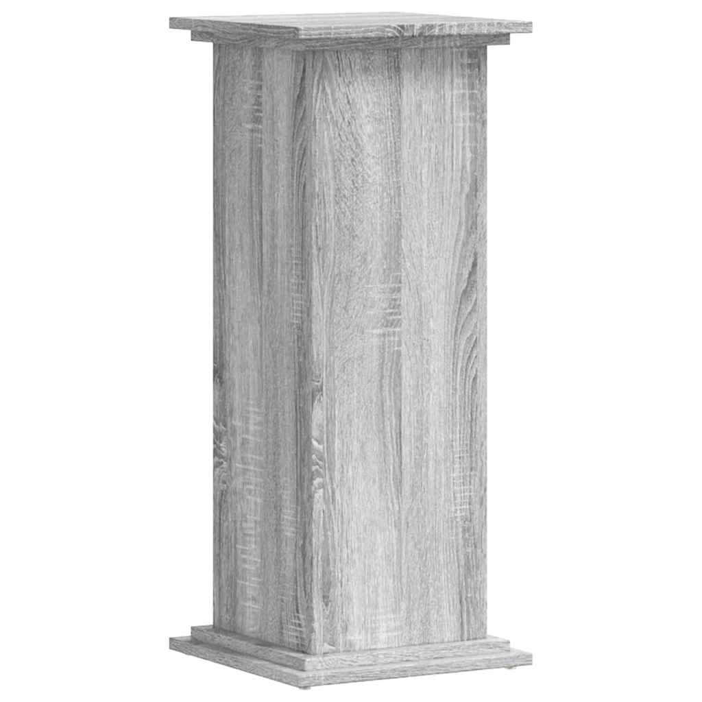 vidaXL Plant Stand, Plant Pot Stand for Indoor Living Room, Plant Holder for Decorative, Flower Stand Flower Pot, Grey Sonoma Engineered Wood