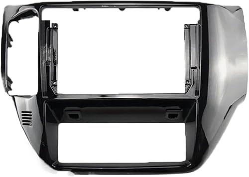 Car Panel Decorative Cover for Nissan for Patrol V5 Y61 2004-2012 9" Car Radio Fascia Video Dash Panel Audio 2 Din Stereo Frame Dashboard Mount Kit