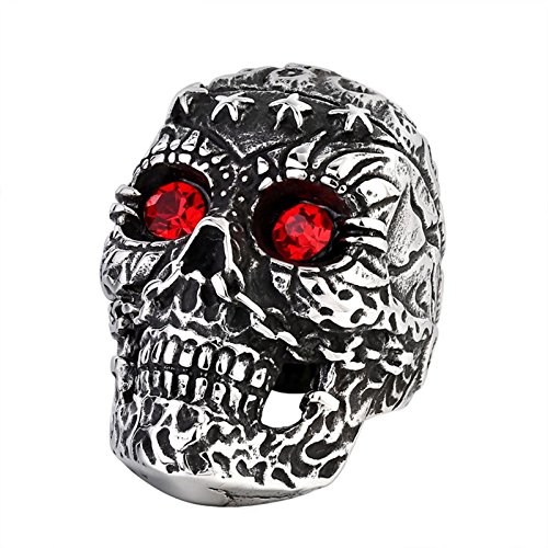 Bague homme tête de mort pour un look rock et biker au quotidien