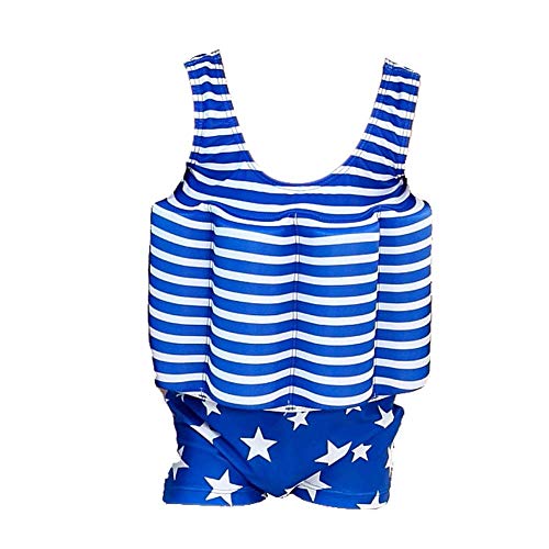 IBTOM CASTLE Kids Baby One Piece Swimsuit Toddler Swimsuit Swim Vest Swimwear Bathing Suit for Boys and Girls 4-5T