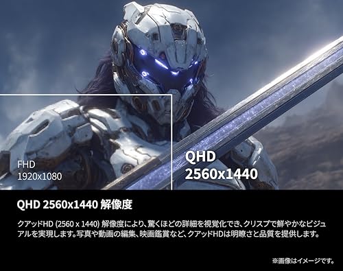 undefined AOC ゲーミングモニター 27インチ, 最大260hz, QHD/2560x1440, 応答速度0.3ms(MPRT), Fast IPS, HDMI2.0x2/ DP1.4x1, Adaptive Sync対応, HDR400認証, 高さ調節, FPS向け, PS5/Switch対応, 縦横回転, ケーブル付属, 3年保証 Q27G4Z/11 の商品画像 7