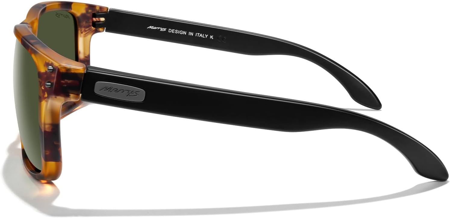 MERRY'S Polarized Square Sunglasses for Sports Driving Fishing Glasses UV400 Protection S3166