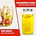 UrSpeedtekLive 64 oz Wide Mouth Mason Jars with Lids and Bands, 3 Pack Half Gallon Canning Jars, Large Glass Jars for Pickling, Preserving, Meal Prep