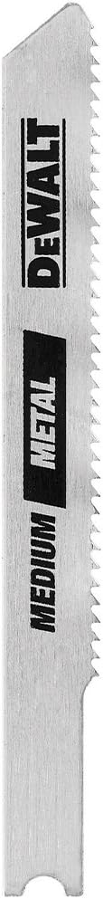 DEWALT DW3755H 4-Inch 8 TPI Aluminum/Fiberglass Cut HCS T-Shank Jig Saw Blade (5-Pack)