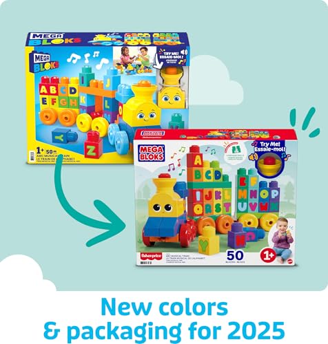 image for Mega Brands MEGA BLOKS First Builders Toddler Building Blocks Toy Set,