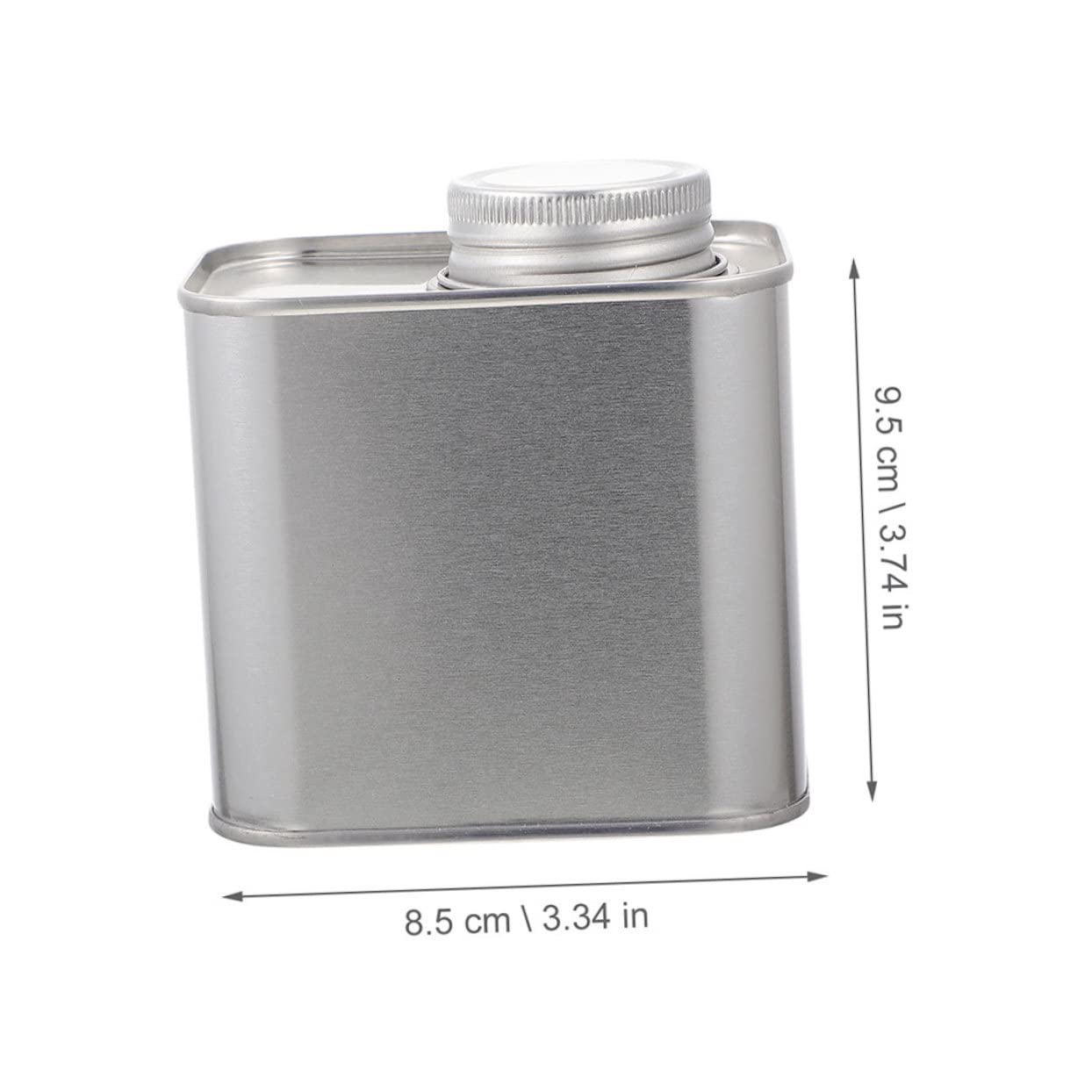 コーヒー粉のスチール製空き缶