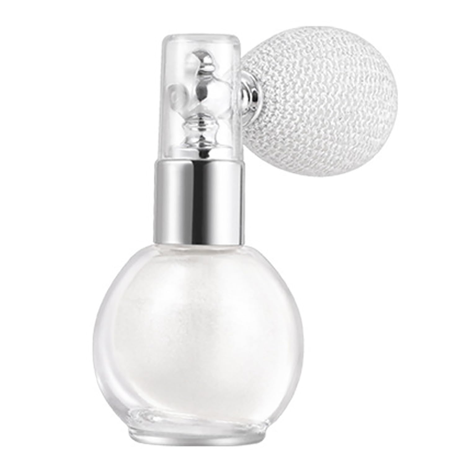 Face Body Hair Glitter Highlighter Spray, Pearl White High Gloss Shimmer Makeup Mist for Festival, Party, Rave Accessories