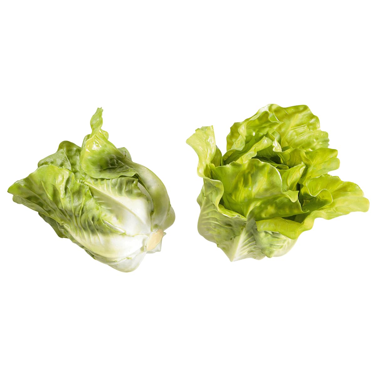 Deko Dummy Römersalat grün Lebensmittel-Attrappen Dekoration 16 cm