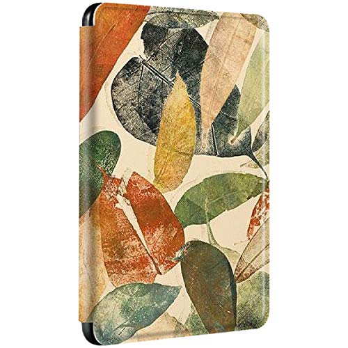 Funda Kindle Paperwhite 2018/2020 Cuero Flip Silicona Carcasa Ultra Delgado PU + TPU Magnética Patrón Estuche Automático Despertar o Dormir Función Caja para Kindle Paperwhite 4 (2)