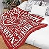 callie Personalized Family Name Blankets, Custom Soft Flannel Name Blankets Throw Gifts for Daughter, Mom, Dad, Grandma, Grandpa #4