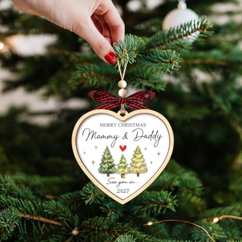 Image of Gifts for Expecting Parents,Gifts for Pregnant Women Christmas Ornament