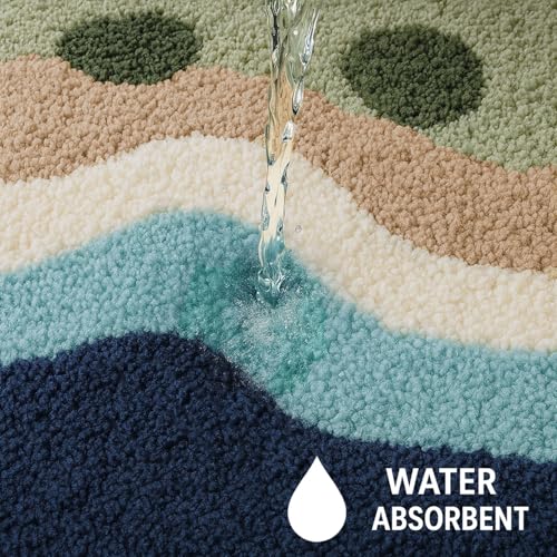Image of Luxe Home Super Soft Canada Cloud Bath Mat Non-Slip Machine Washable Bathroom Mat for Home, Bedroom and Living Room (40x60 cm) - Pack of 1