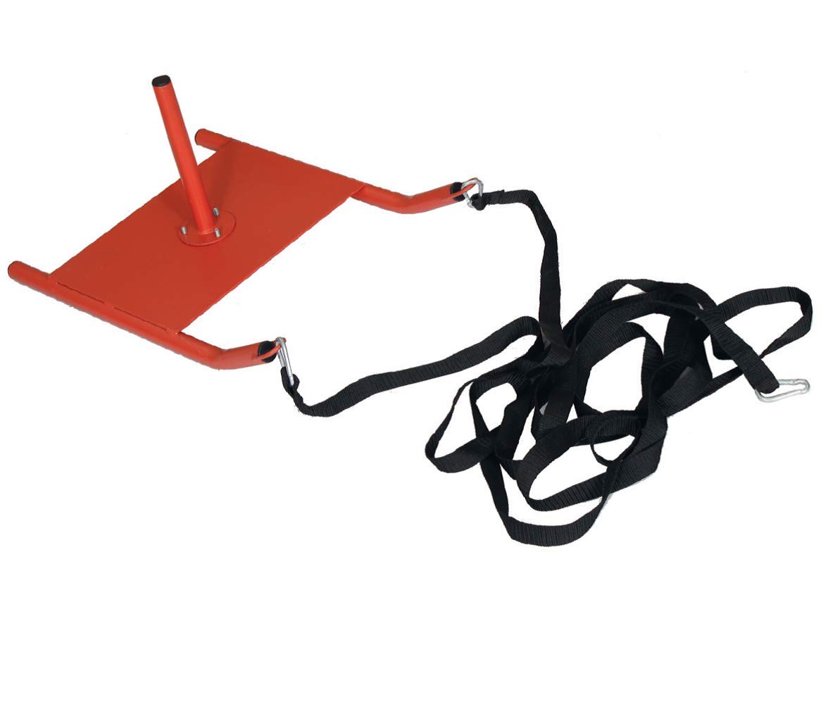 GISCO Power Running Training Speed Sled | Red | Strength & Sprint Training Equipment for Athletes