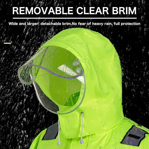 Traje impermeable de ciclismo para hombre y mujer miniatura 2