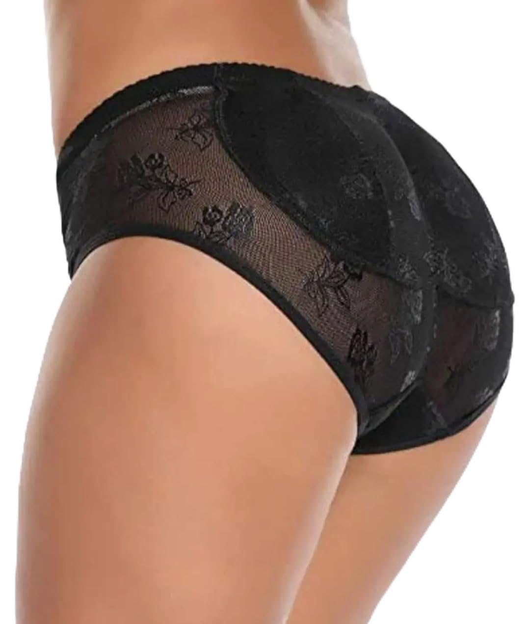 Butt Lifter Low Waist Panties !! for Firmer Smooth Round Shape! Seamless Padded Butt Hip Enhancer Shaper Panties,-picture-29