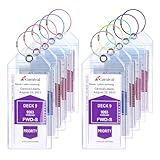 Cruise Luggage Tag Holders for Carnival, Princess, NCL Luggage Tags for Cruise Ship Must Haves 2026 for Cruise Lovers, 10 Pack Cruise Ship Essentials
