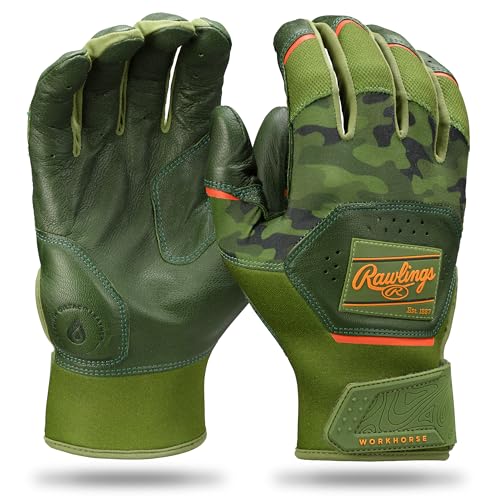 Image of Rawlings | Workhorse Baseball Batting Gloves | Adult Sizes | Multiple Colors