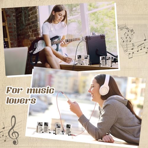 Set de 20 Imanes Decorativos Musicales Mini Notas miniatura 6