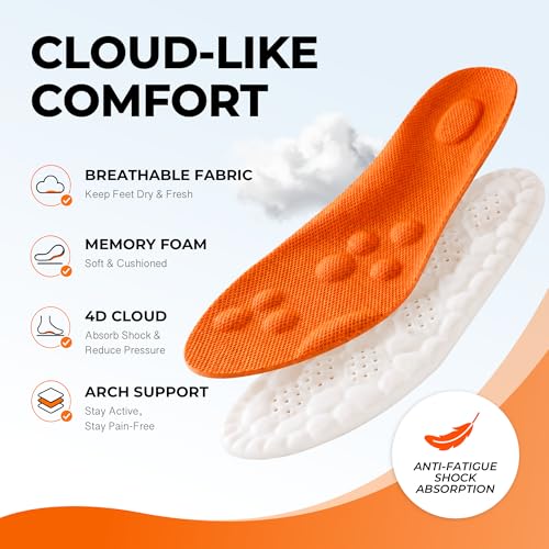 Plantillas 4D Cloud para Hombre y Mujer, Espuma de Memoria miniatura 2