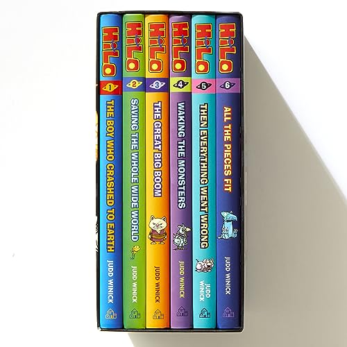Image of Hilo: The Great Big Box (Books 1-6): (A Graphic Novel Boxed Set)