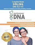 My Forever DNA - Sibling DNA Test KIT Includes All Lab Fees & Shipping to Lab 46 (Genetic) DNA Marker Test Accurate & Confidential