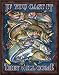 Fishing - If You Cast It They Will Come Distressed Retro Vintage Tin Sign 13 x 16in
