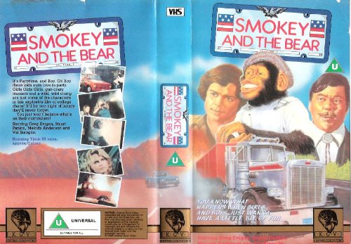 SMOKEY AND THE BEAR AKA BJ AND THE BEAR THE MOVIE (VHS) ~ GREG EVIGAN~STUART PANKIN~MELODY ANDERSON