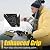HANDLANDY Waterproof Insulated Work Gloves, 3M Thinsulate Thermal Winter Gloves for Men Women Touch Screen, Warm Ski Snowboard Cold Weather Gloves (Black, Large)