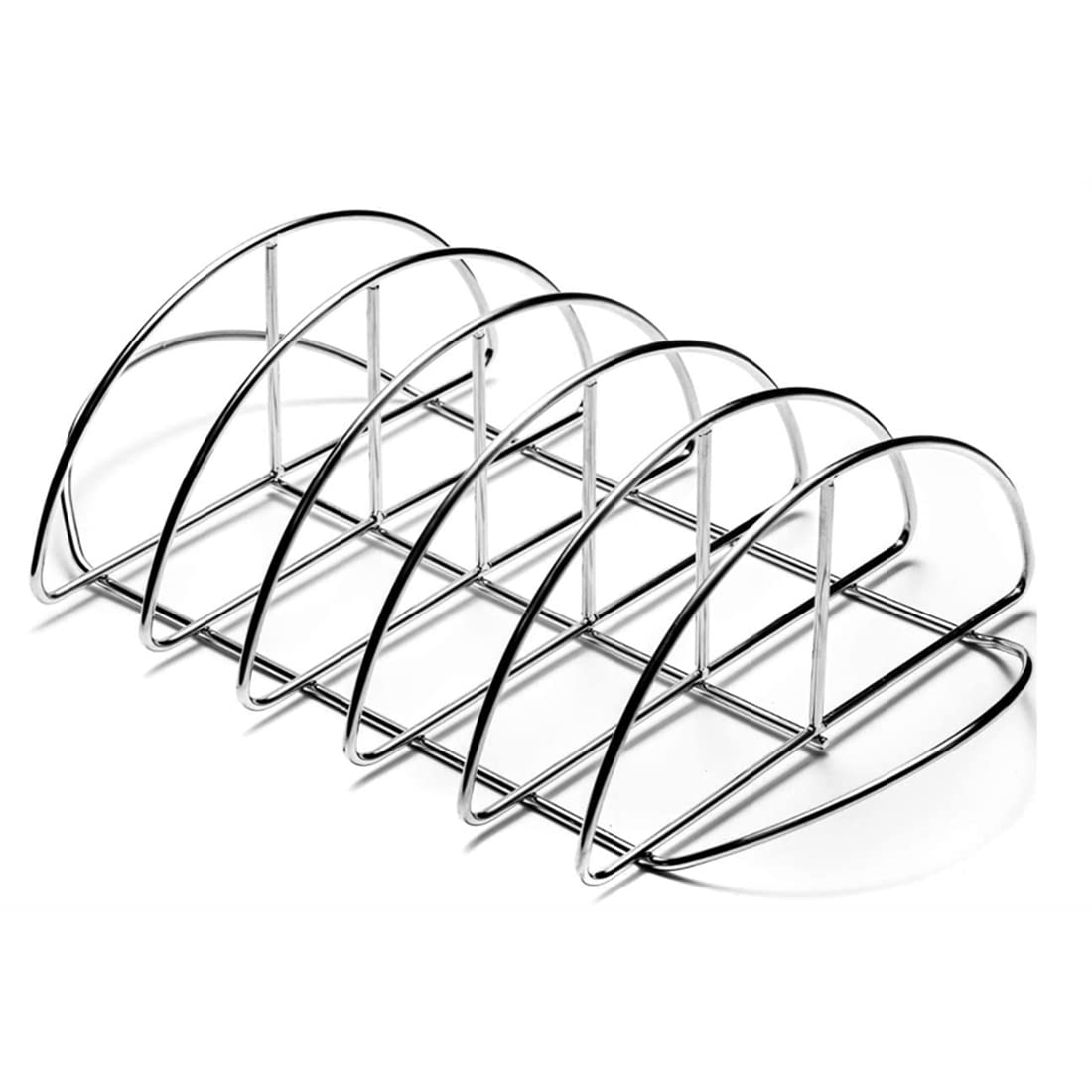 Wadakada Barbecue Rib Rack for Smokers,for Large Green Eggs and Smoker or Larger Barbecue Rack,for Charcoal Barbecue