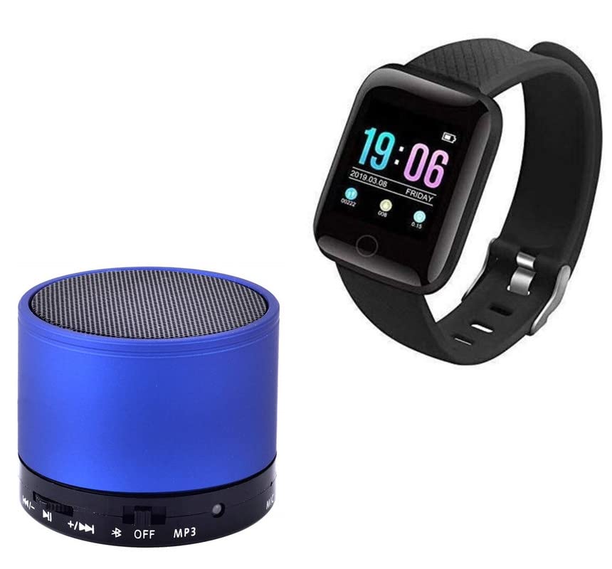 TechKing (SPECIAL with 12 YEARS WARRANTY S10.Speakers, Bluetooth D116 SmartWatch with Heart Rate Monitor and many other Features-picture-24